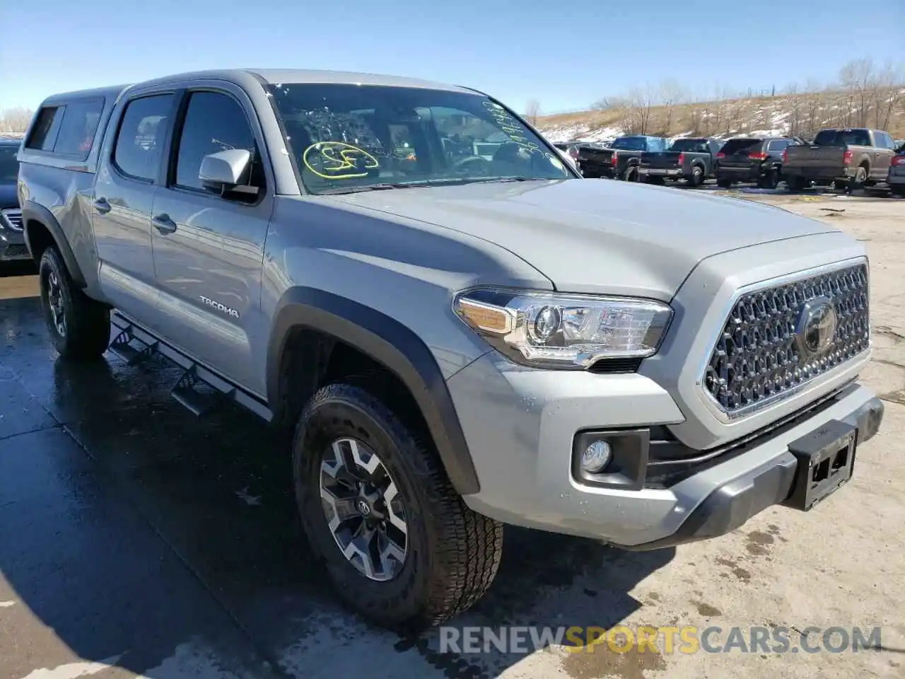 1 Photograph of a damaged car 3TMDZ5BN4KM076978 TOYOTA TACOMA 2019