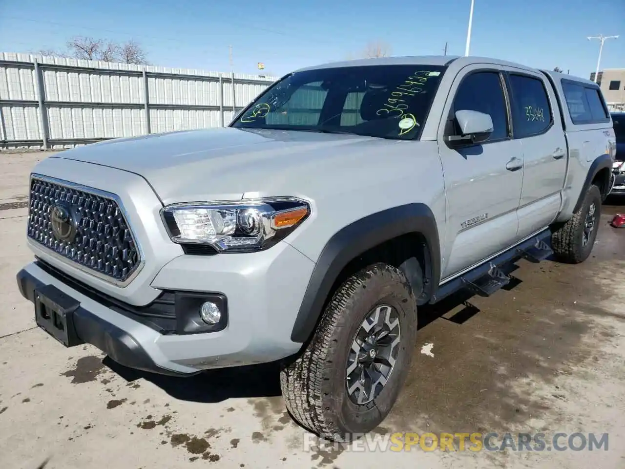 2 Photograph of a damaged car 3TMDZ5BN4KM076978 TOYOTA TACOMA 2019