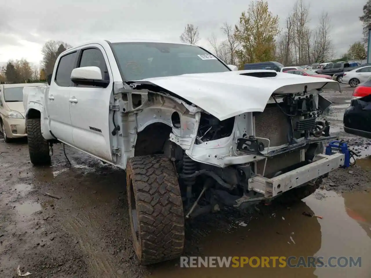 1 Photograph of a damaged car 3TMDZ5BN5KM062992 TOYOTA TACOMA 2019