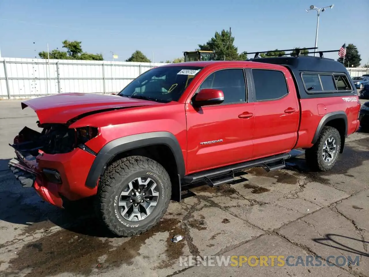 1 Photograph of a damaged car 3TMDZ5BN5KM065648 TOYOTA TACOMA 2019
