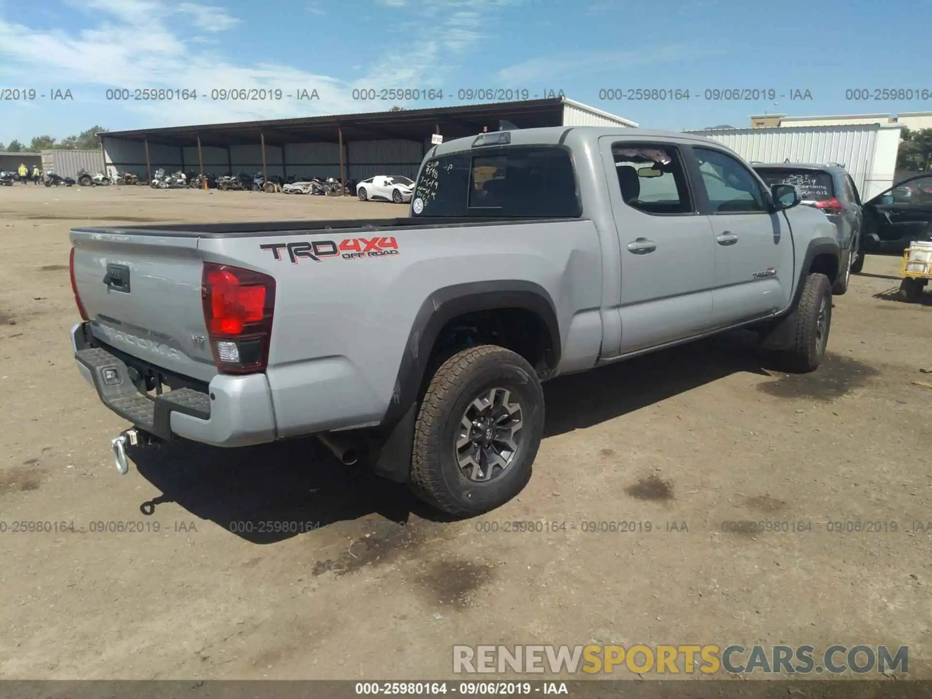 4 Photograph of a damaged car 3TMDZ5BN5KM070168 TOYOTA TACOMA 2019