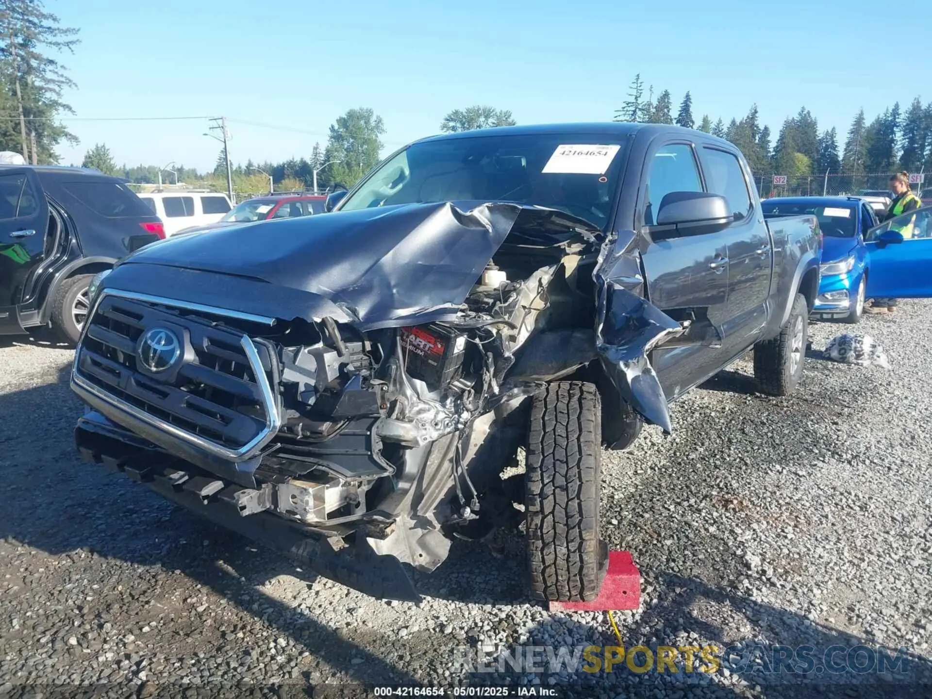 6 Photograph of a damaged car 3TMDZ5BN5KM071577 TOYOTA TACOMA 2019