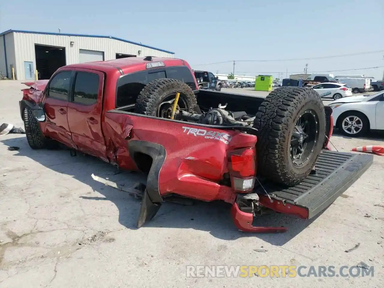 3 Photograph of a damaged car 3TMDZ5BN5KM074673 TOYOTA TACOMA 2019