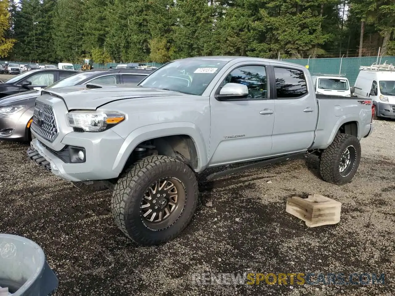 1 Photograph of a damaged car 3TMDZ5BN5KM076293 TOYOTA TACOMA 2019