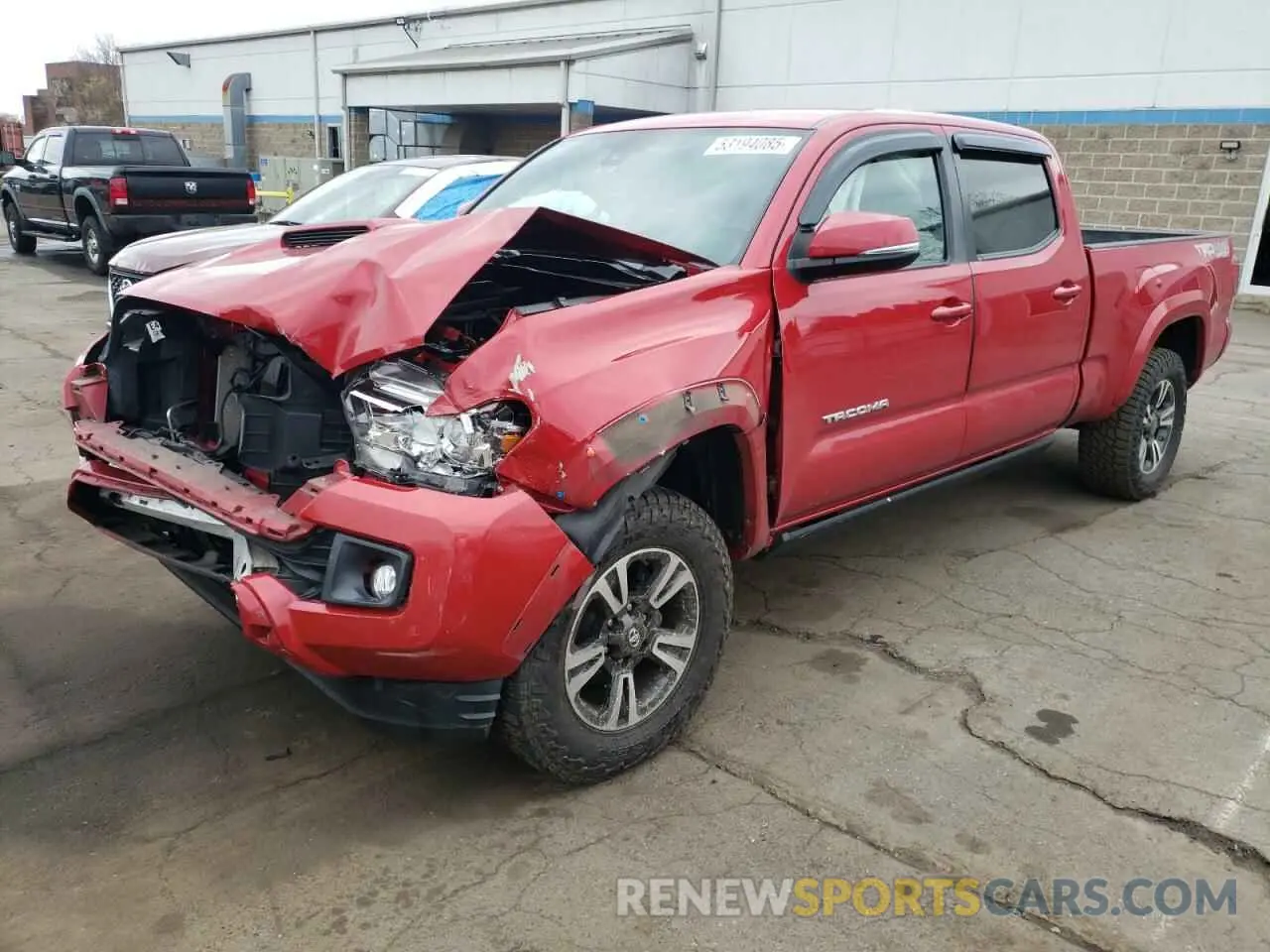 1 Photograph of a damaged car 3TMDZ5BN6KM059065 TOYOTA TACOMA 2019