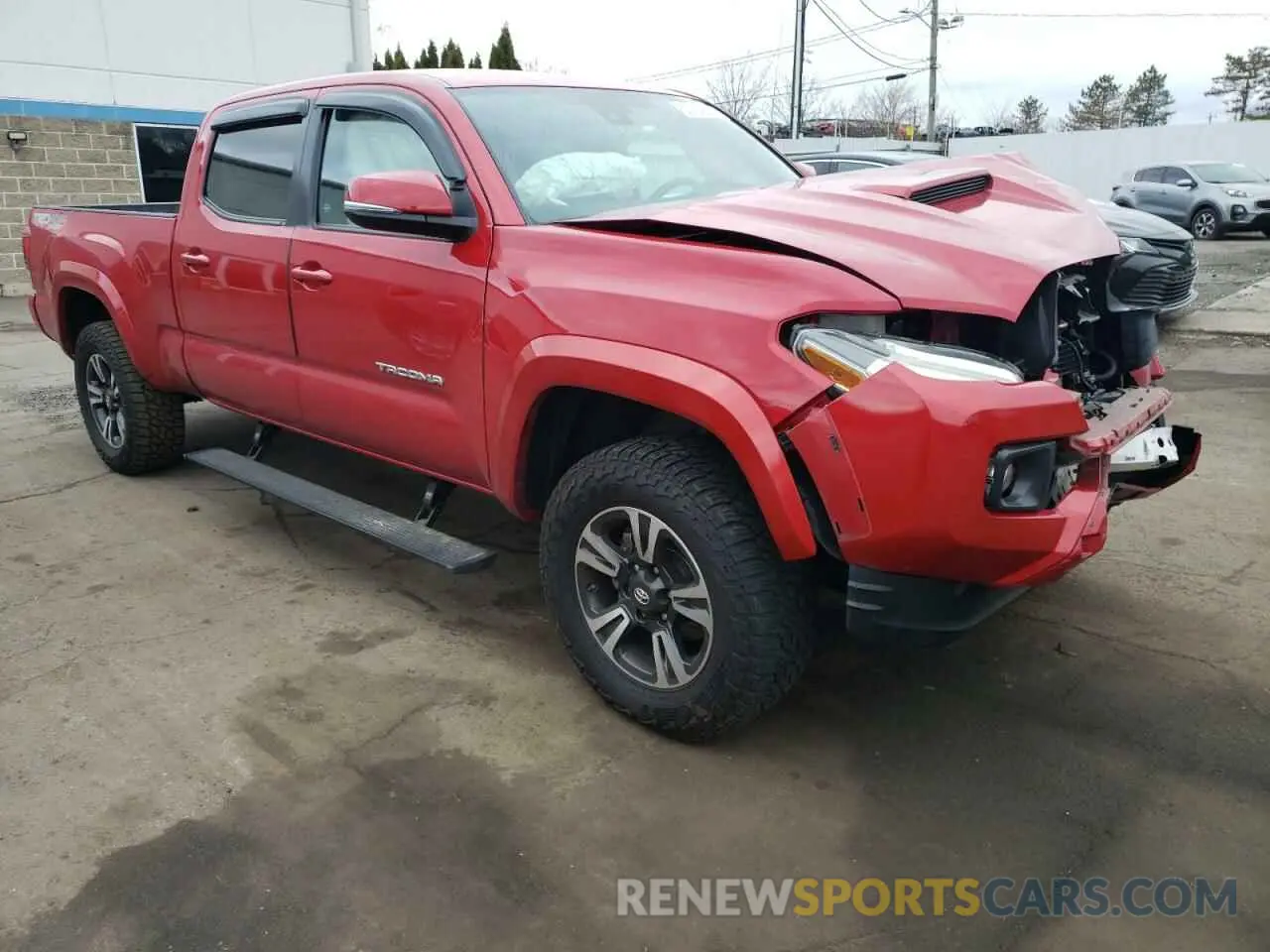 4 Photograph of a damaged car 3TMDZ5BN6KM059065 TOYOTA TACOMA 2019