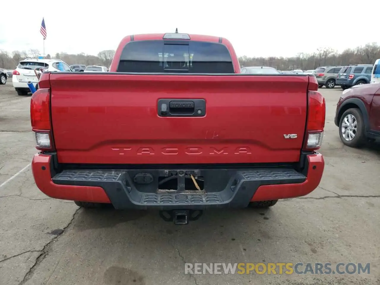 6 Photograph of a damaged car 3TMDZ5BN6KM059065 TOYOTA TACOMA 2019