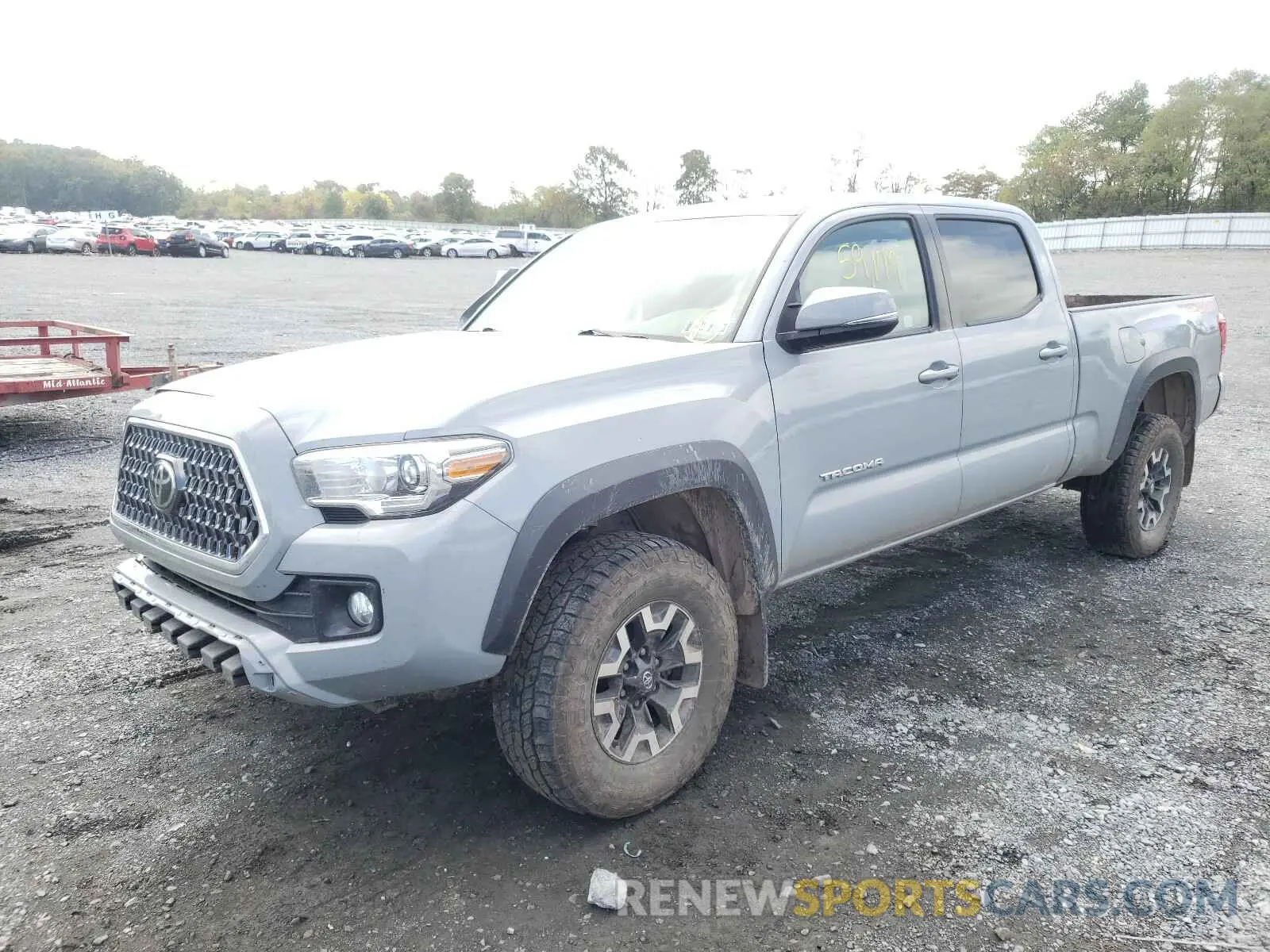 2 Photograph of a damaged car 3TMDZ5BN6KM059437 TOYOTA TACOMA 2019