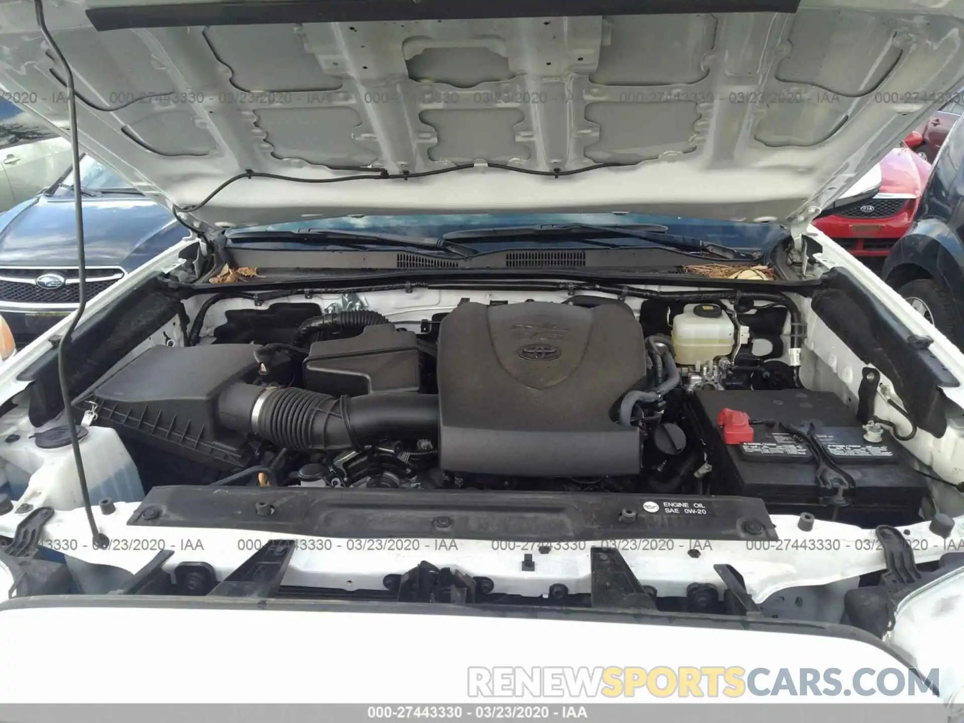 10 Photograph of a damaged car 3TMDZ5BN6KM061351 TOYOTA TACOMA 2019