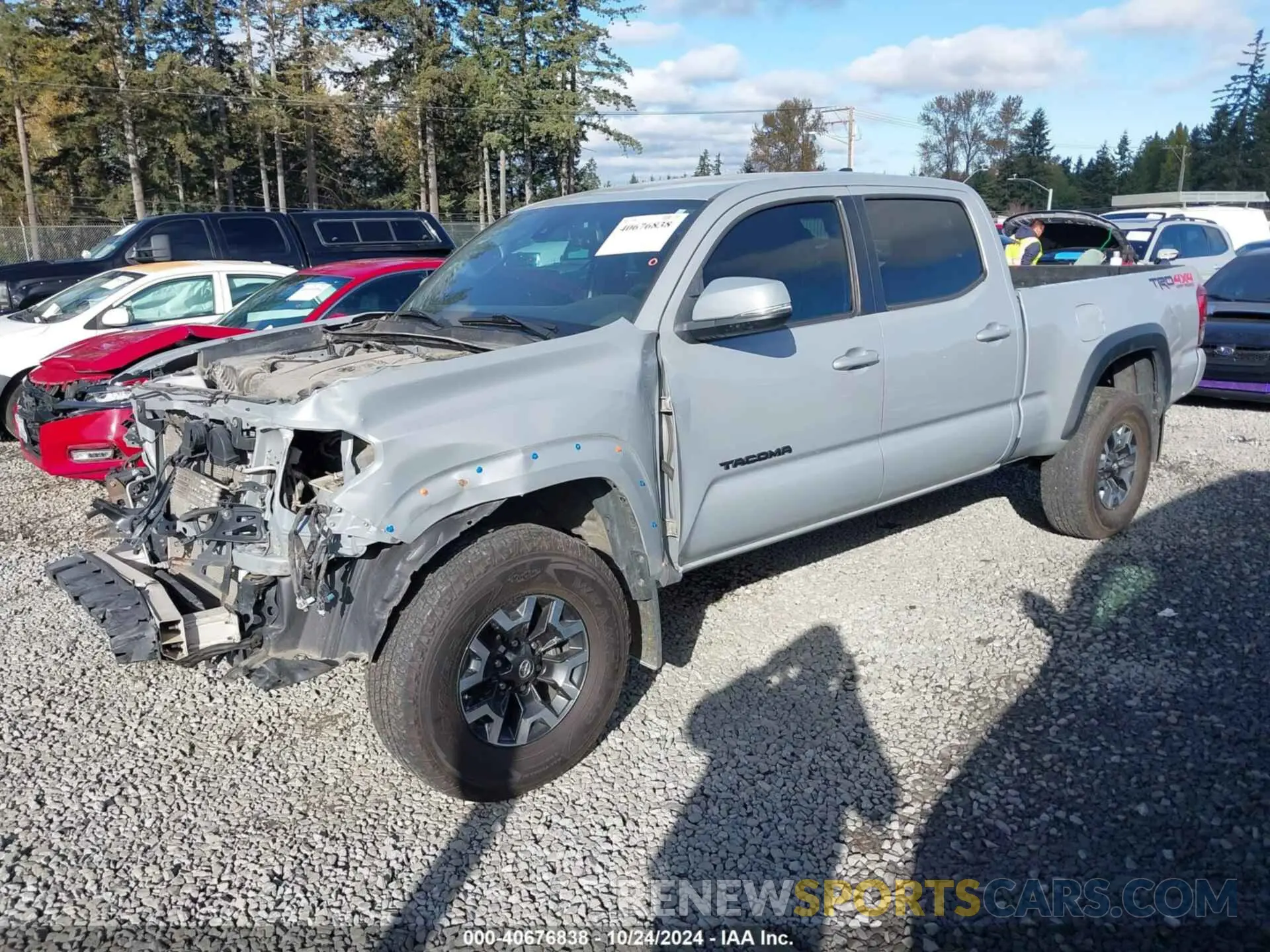 2 Photograph of a damaged car 3TMDZ5BN6KM071135 TOYOTA TACOMA 2019