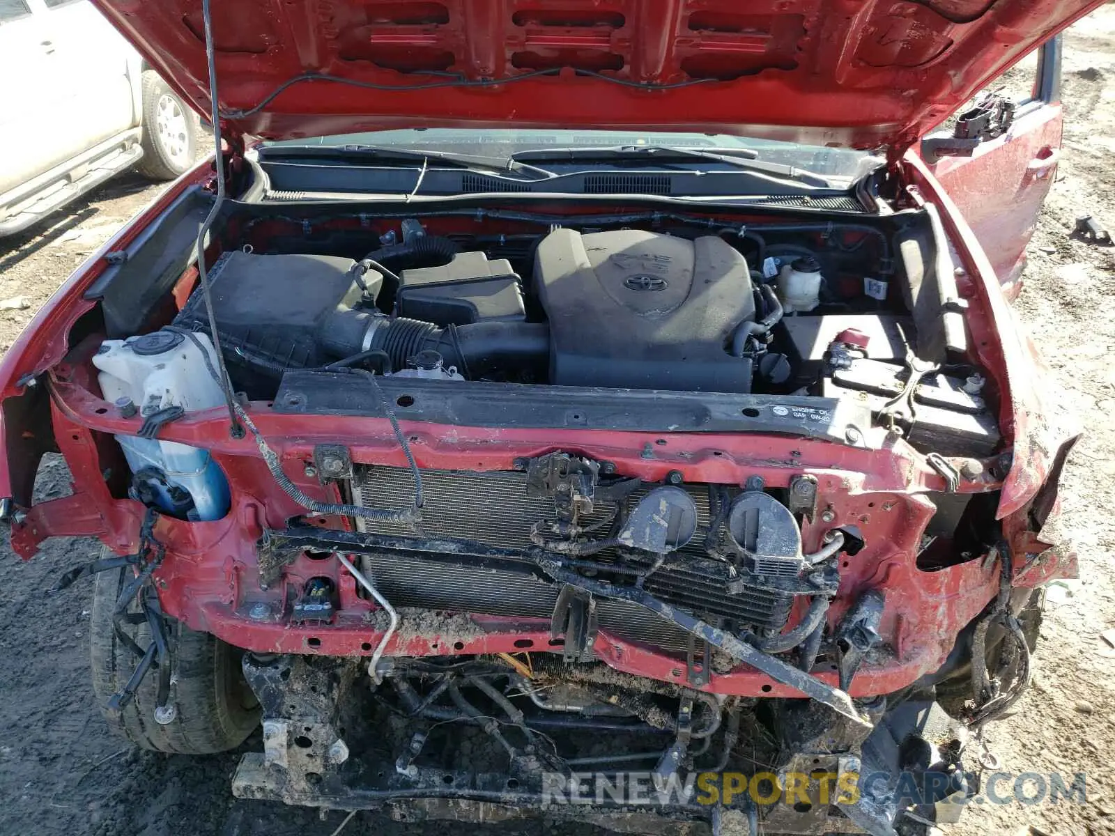 7 Photograph of a damaged car 3TMDZ5BN7KM057115 TOYOTA TACOMA 2019