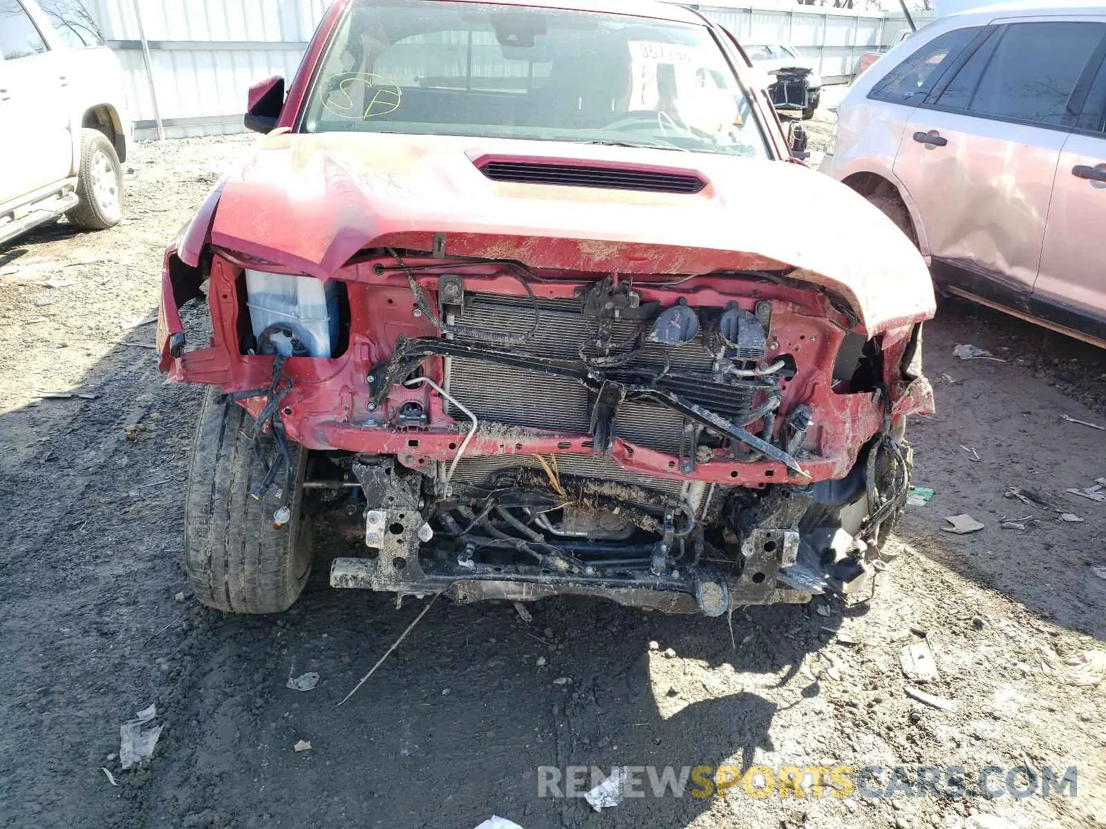 9 Photograph of a damaged car 3TMDZ5BN7KM057115 TOYOTA TACOMA 2019