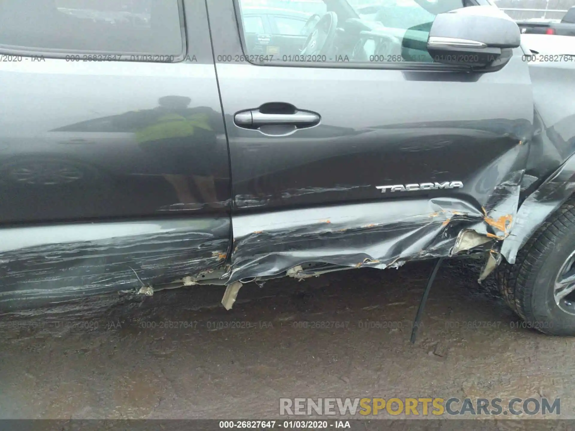 6 Photograph of a damaged car 3TMDZ5BN8KM057141 TOYOTA TACOMA 2019