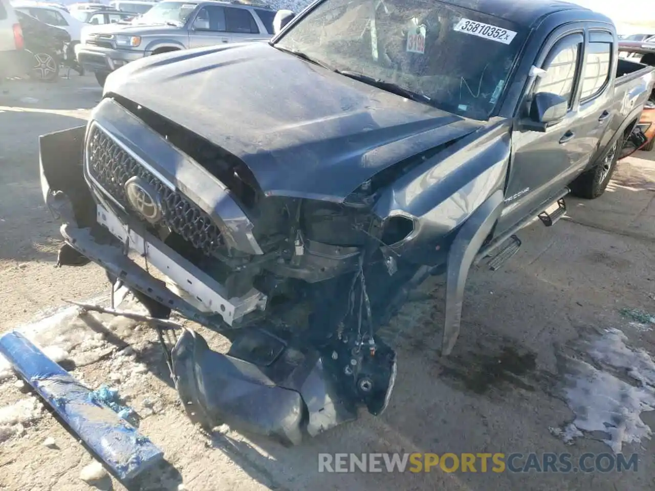 9 Photograph of a damaged car 3TMDZ5BN8KM068799 TOYOTA TACOMA 2019