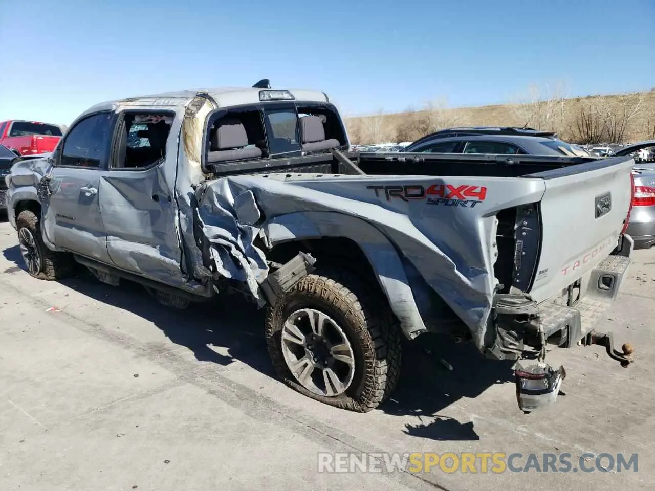 2 Photograph of a damaged car 3TMDZ5BN8KM069726 TOYOTA TACOMA 2019