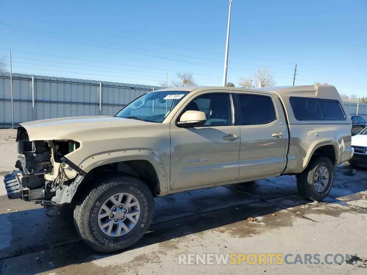 1 Photograph of a damaged car 3TMDZ5BN8KM078135 TOYOTA TACOMA 2019