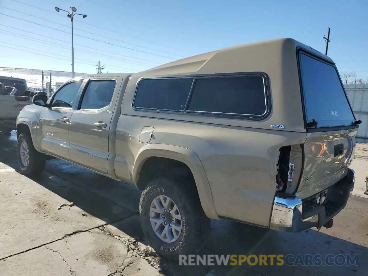 2 Photograph of a damaged car 3TMDZ5BN8KM078135 TOYOTA TACOMA 2019