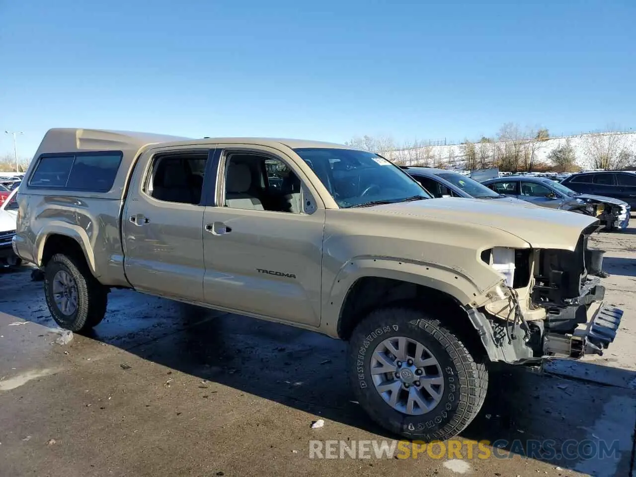 4 Photograph of a damaged car 3TMDZ5BN8KM078135 TOYOTA TACOMA 2019