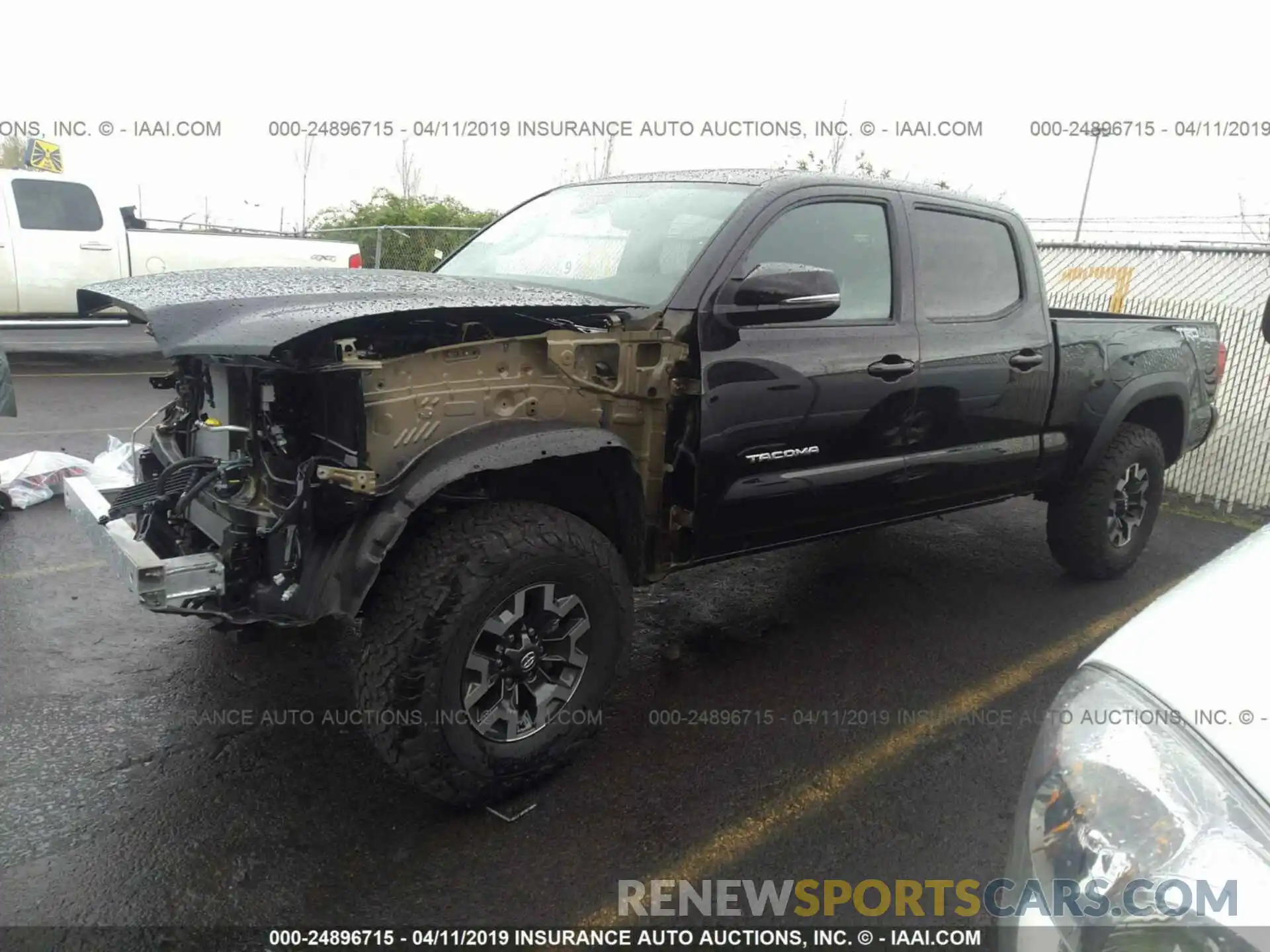 2 Photograph of a damaged car 3TMDZ5BN9KM060971 TOYOTA TACOMA 2019