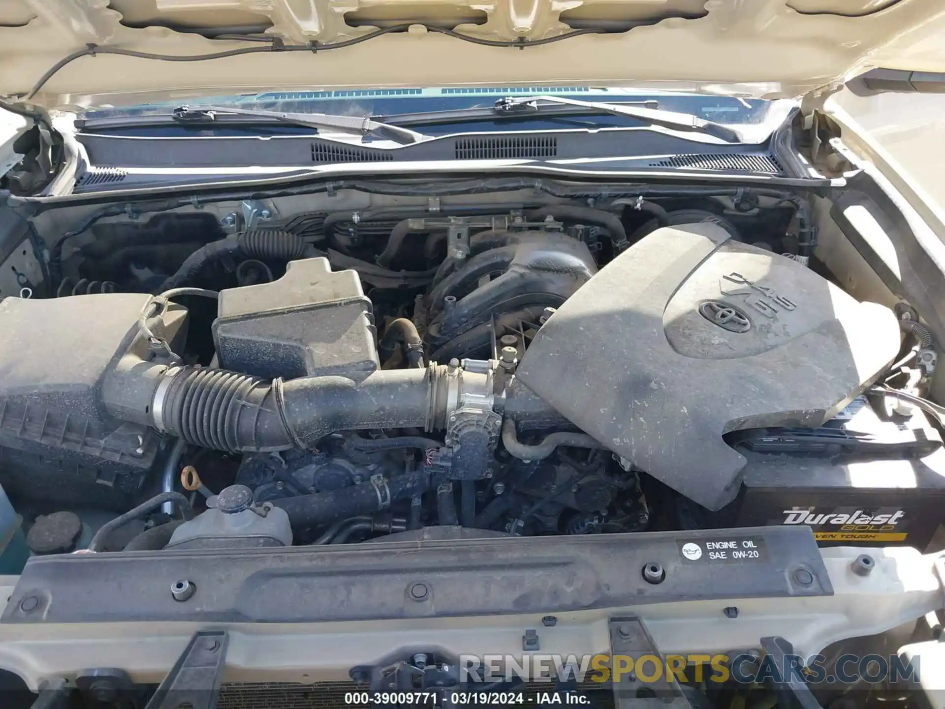 10 Photograph of a damaged car 3TMDZ5BN9KM070299 TOYOTA TACOMA 2019