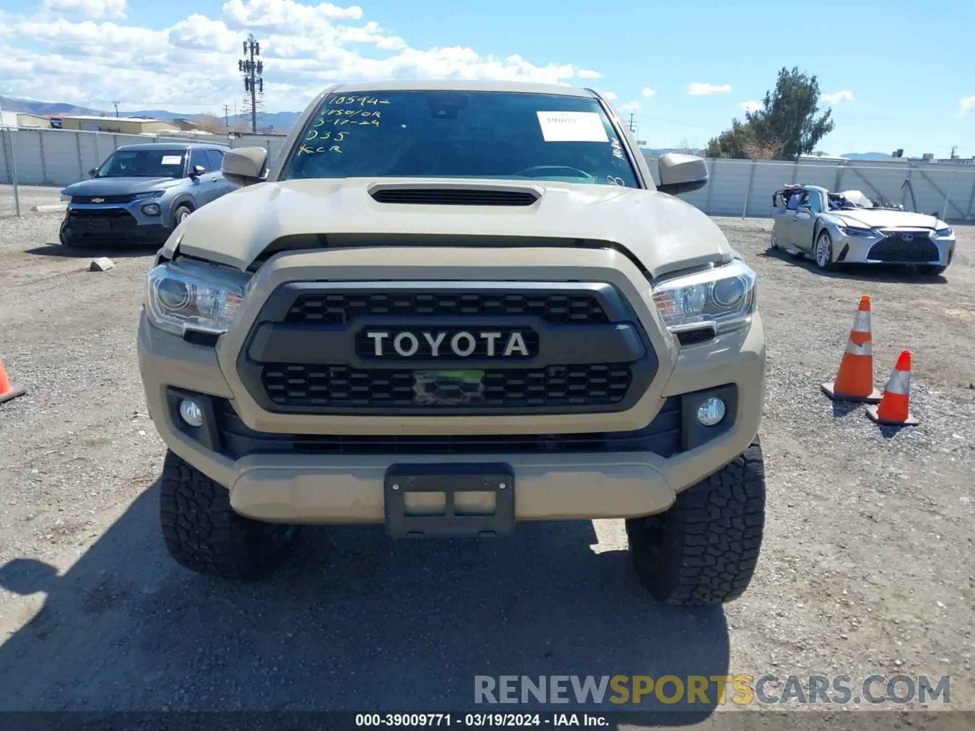 12 Photograph of a damaged car 3TMDZ5BN9KM070299 TOYOTA TACOMA 2019