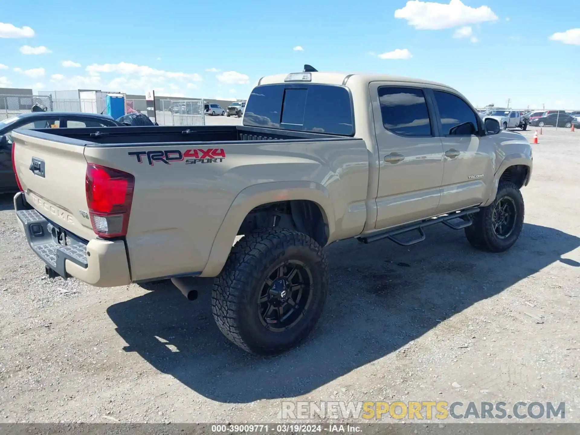 4 Photograph of a damaged car 3TMDZ5BN9KM070299 TOYOTA TACOMA 2019