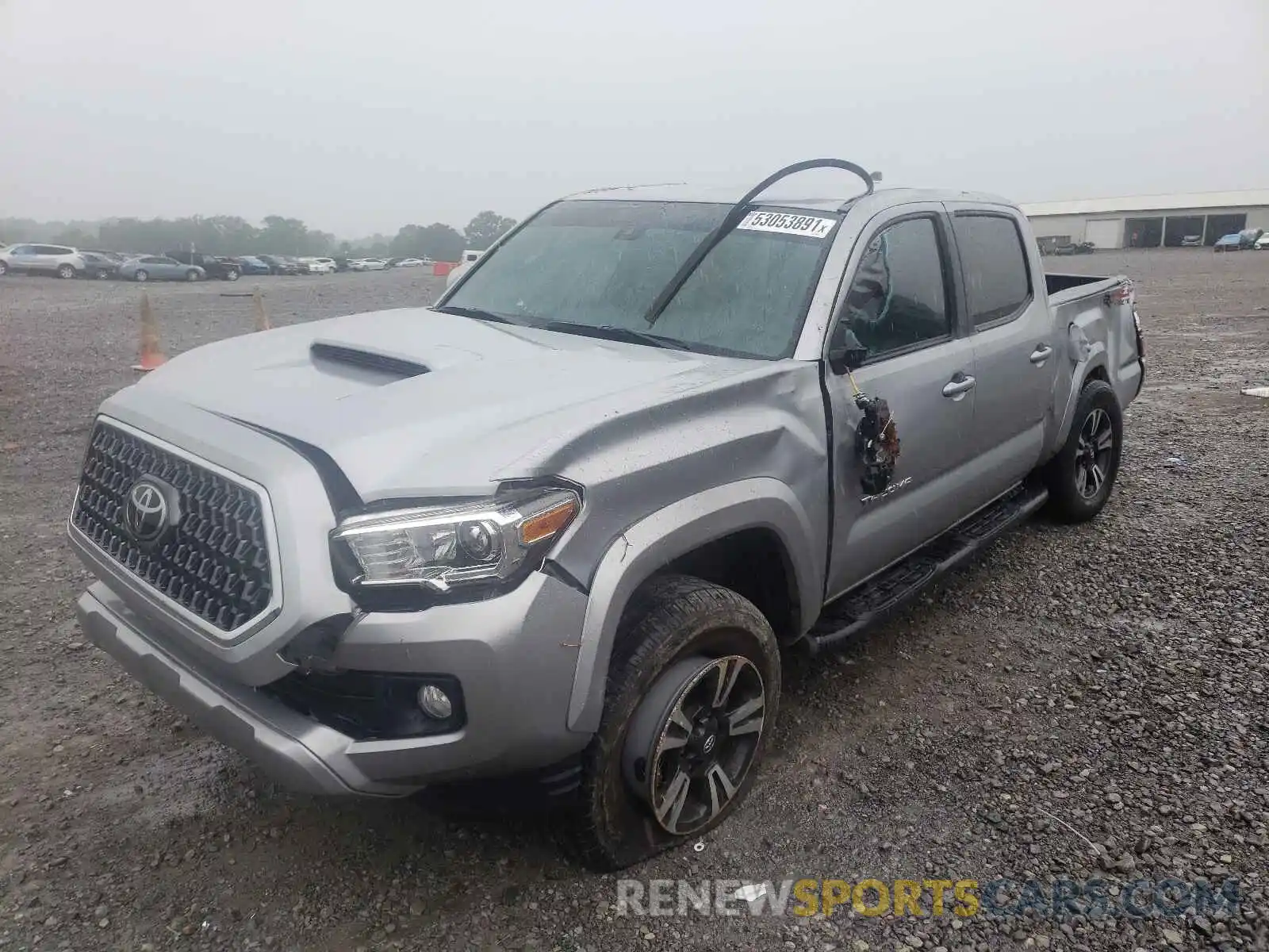 2 Photograph of a damaged car 3TMDZ5BN9KM070416 TOYOTA TACOMA 2019