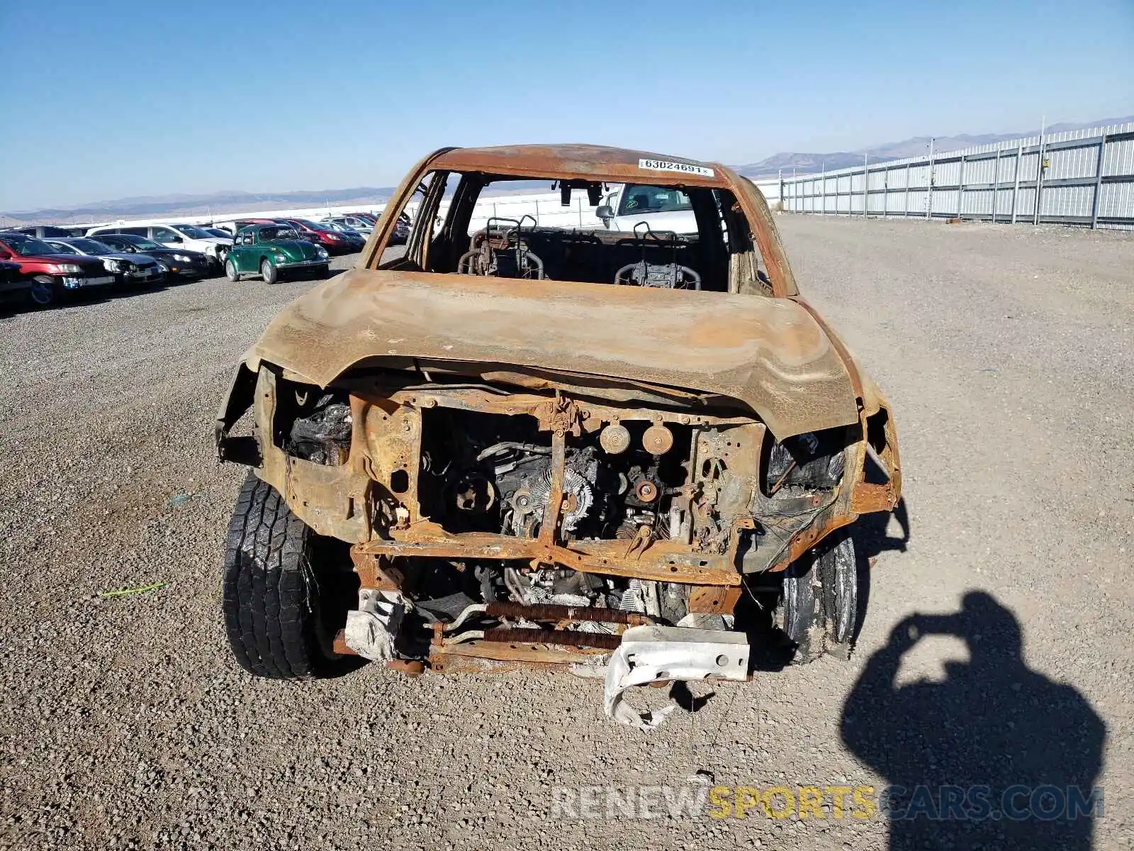 10 Photograph of a damaged car 3TMDZ5BN9KM071999 TOYOTA TACOMA 2019