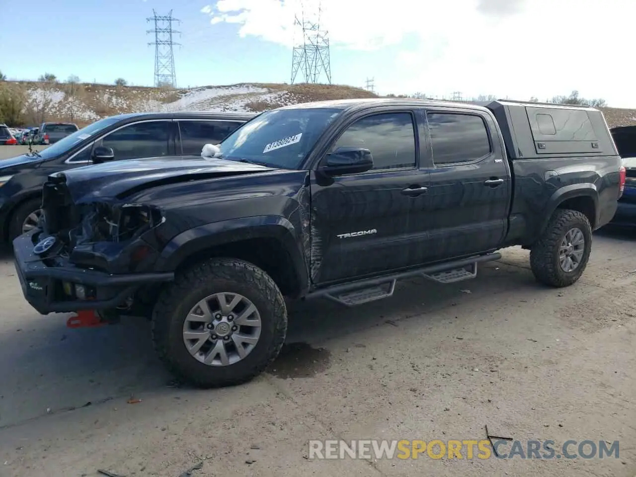 1 Photograph of a damaged car 3TMDZ5BN9KM075373 TOYOTA TACOMA 2019