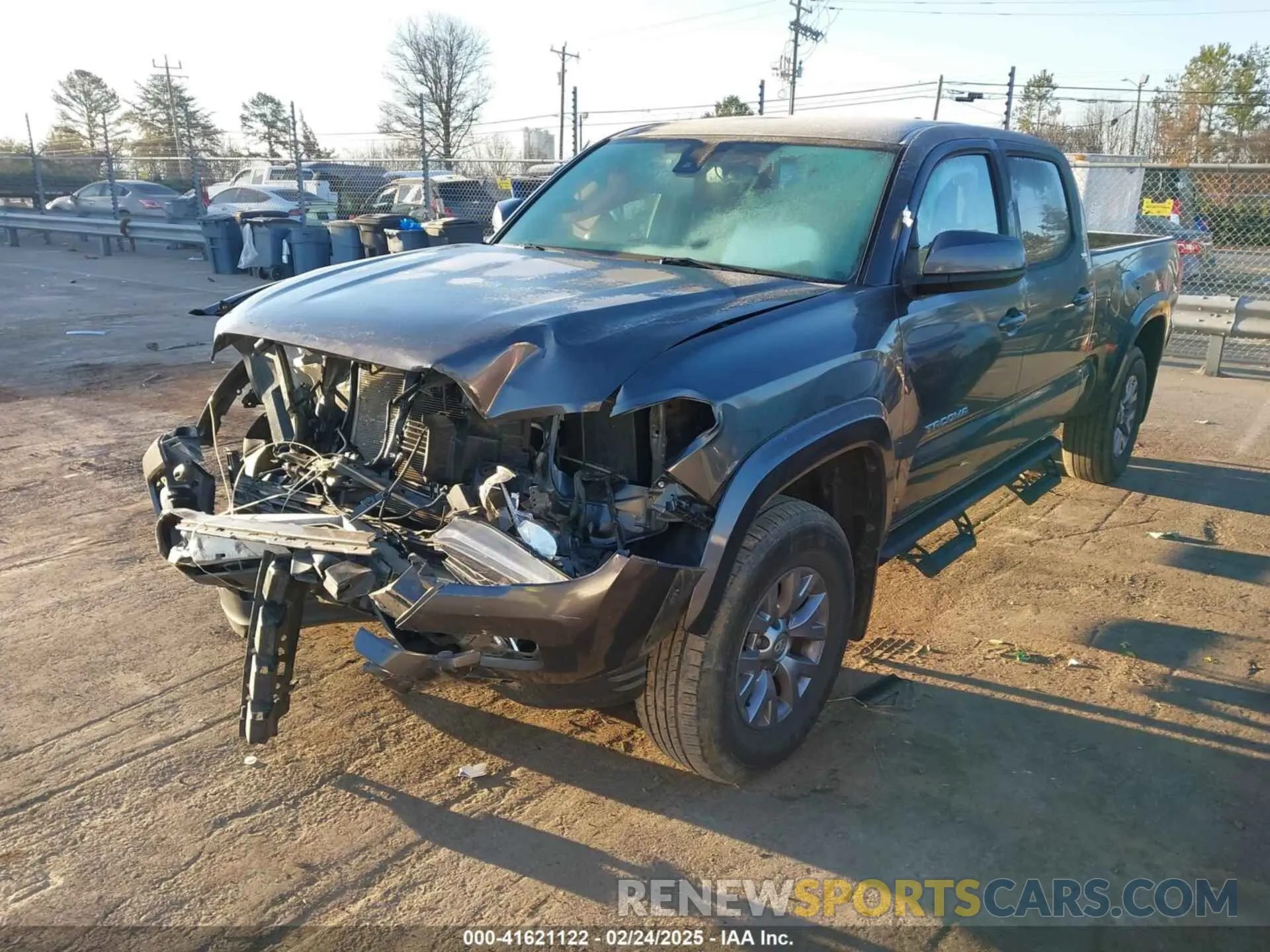2 Photograph of a damaged car 3TMDZ5BNXKM057223 TOYOTA TACOMA 2019