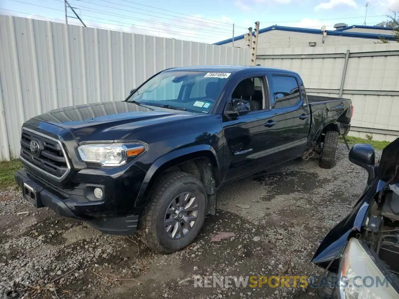 1 Photograph of a damaged car 3TMDZ5BNXKM069324 TOYOTA TACOMA 2019