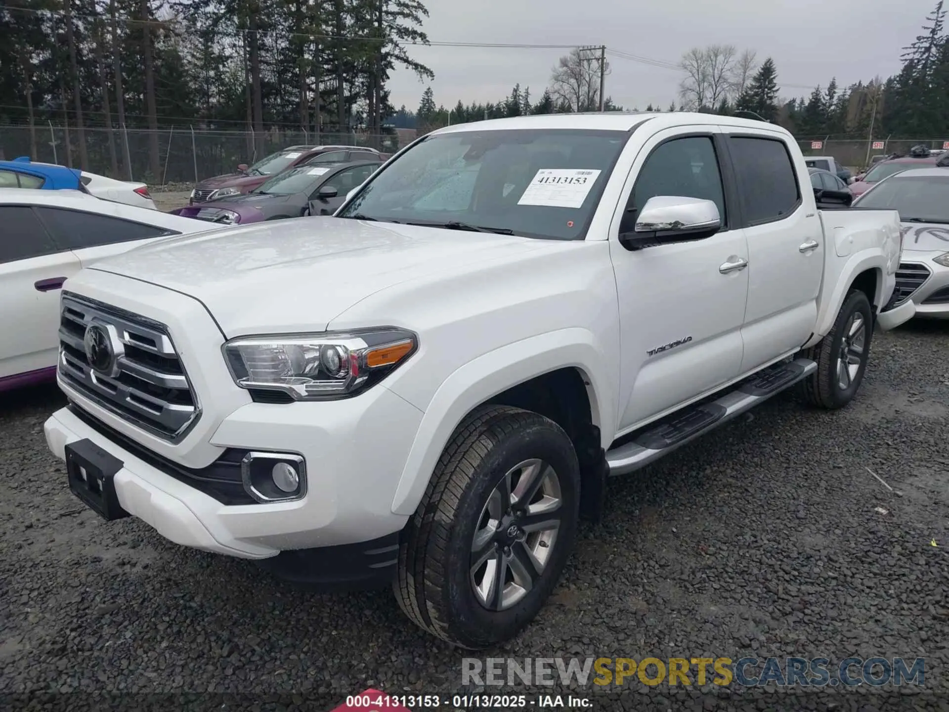 2 Photograph of a damaged car 3TMGZ5AN1KM225622 TOYOTA TACOMA 2019
