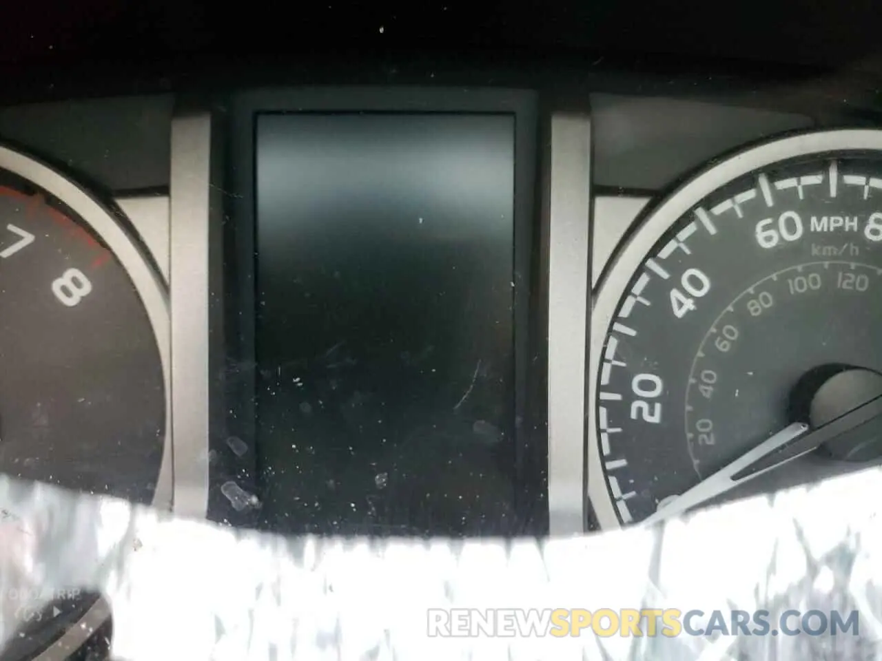 8 Photograph of a damaged car 3TMGZ5AN4KM234136 TOYOTA TACOMA 2019