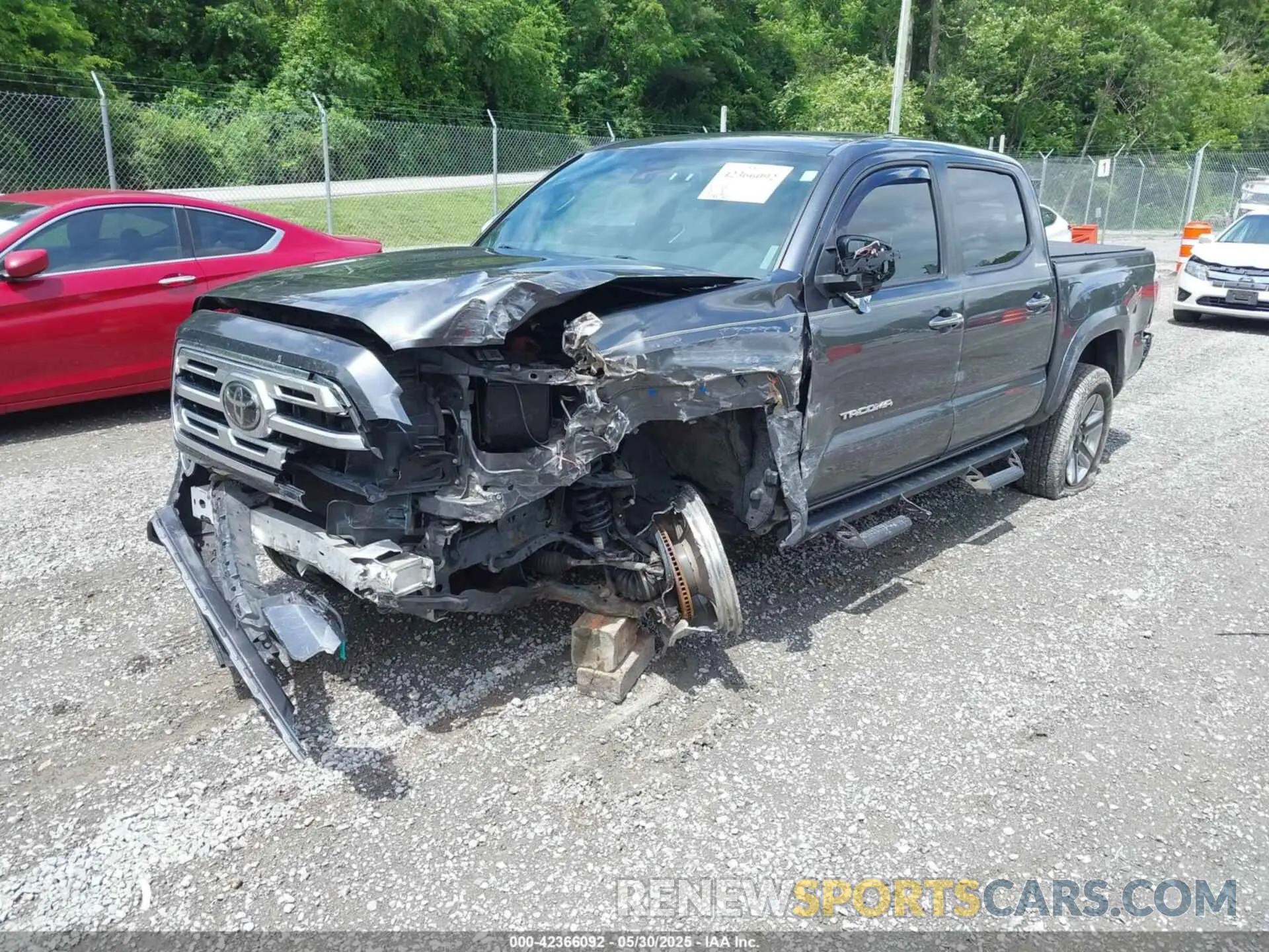 2 Photograph of a damaged car 3TMGZ5AN4KM240499 TOYOTA TACOMA 2019