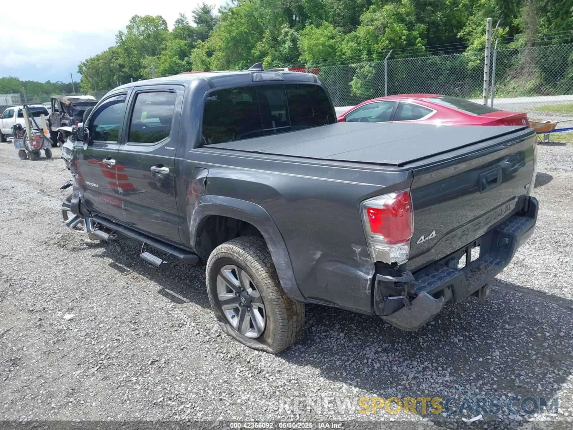 3 Photograph of a damaged car 3TMGZ5AN4KM240499 TOYOTA TACOMA 2019