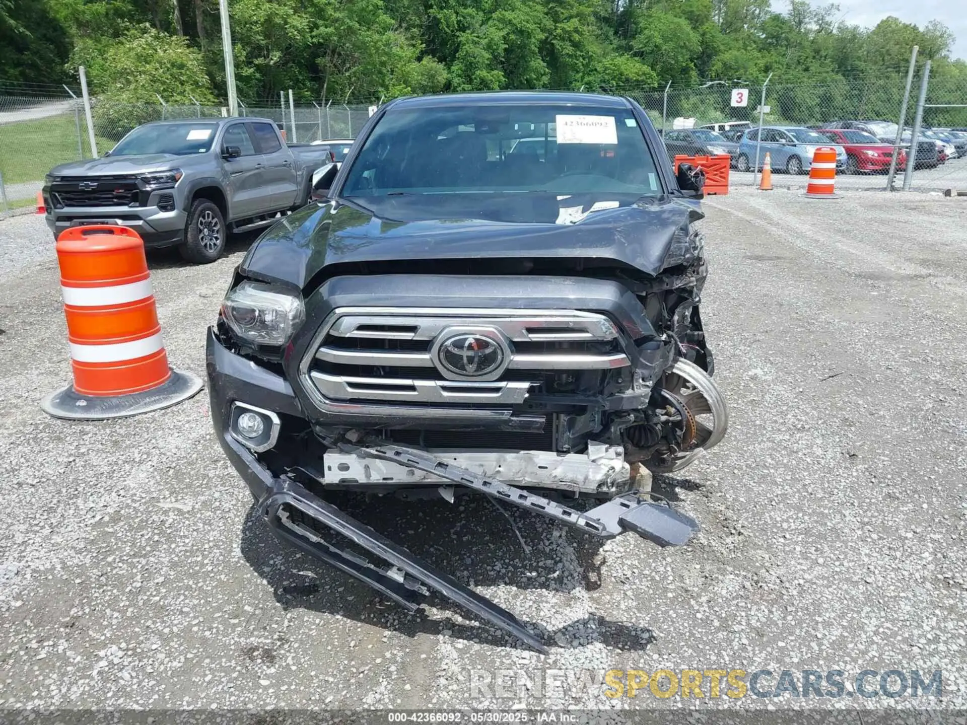 6 Photograph of a damaged car 3TMGZ5AN4KM240499 TOYOTA TACOMA 2019