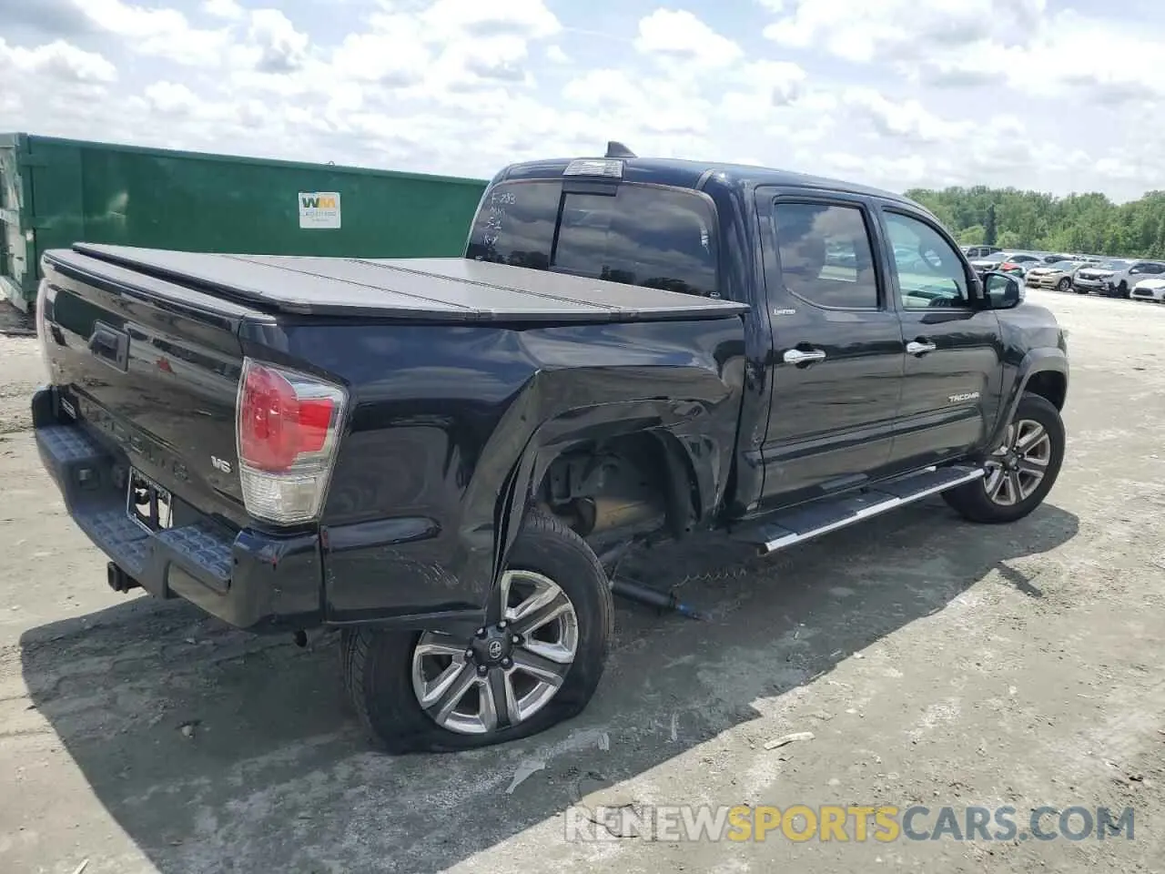 3 Photograph of a damaged car 3TMGZ5AN5KM222495 TOYOTA TACOMA 2019