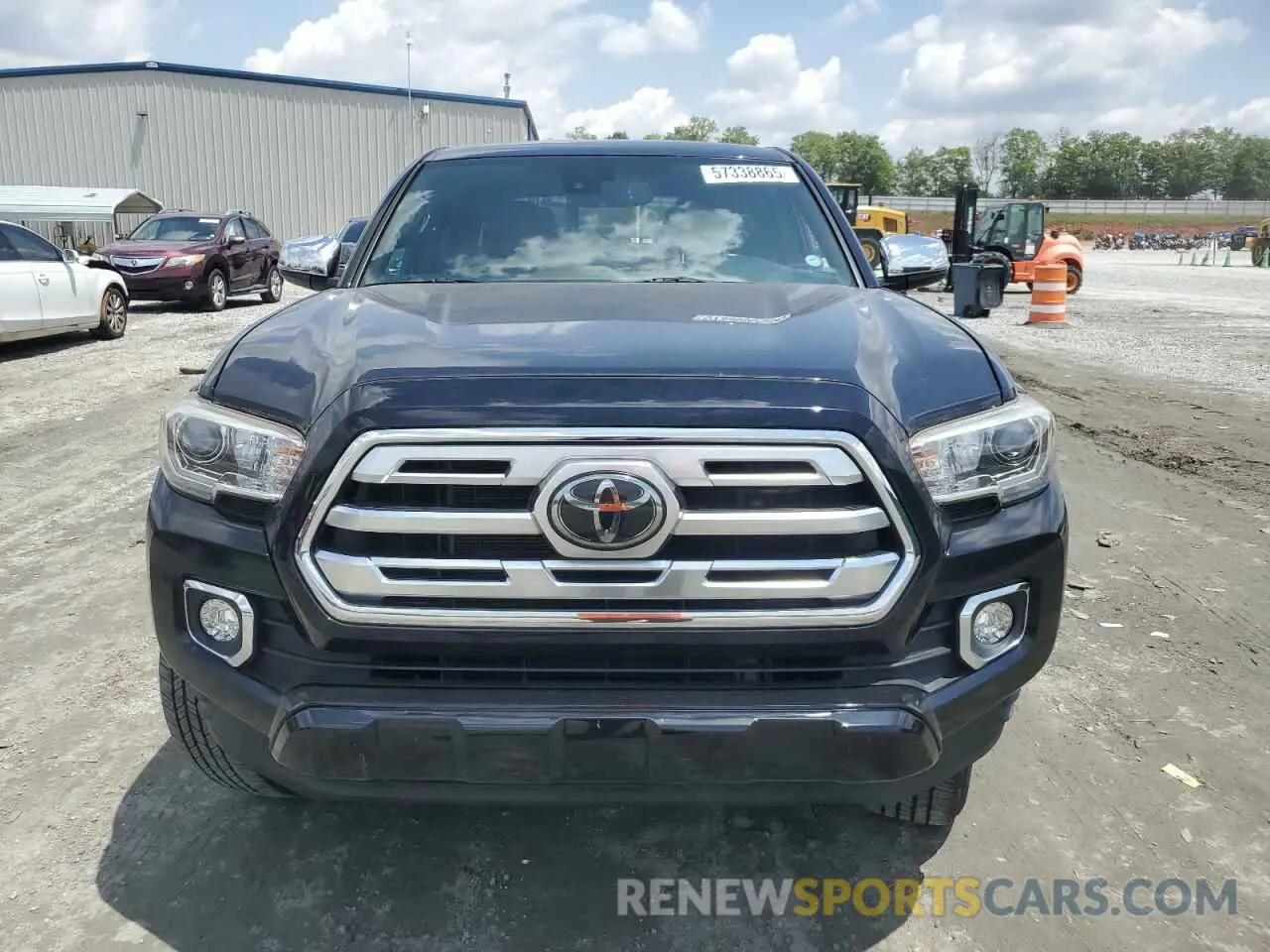 5 Photograph of a damaged car 3TMGZ5AN5KM222495 TOYOTA TACOMA 2019