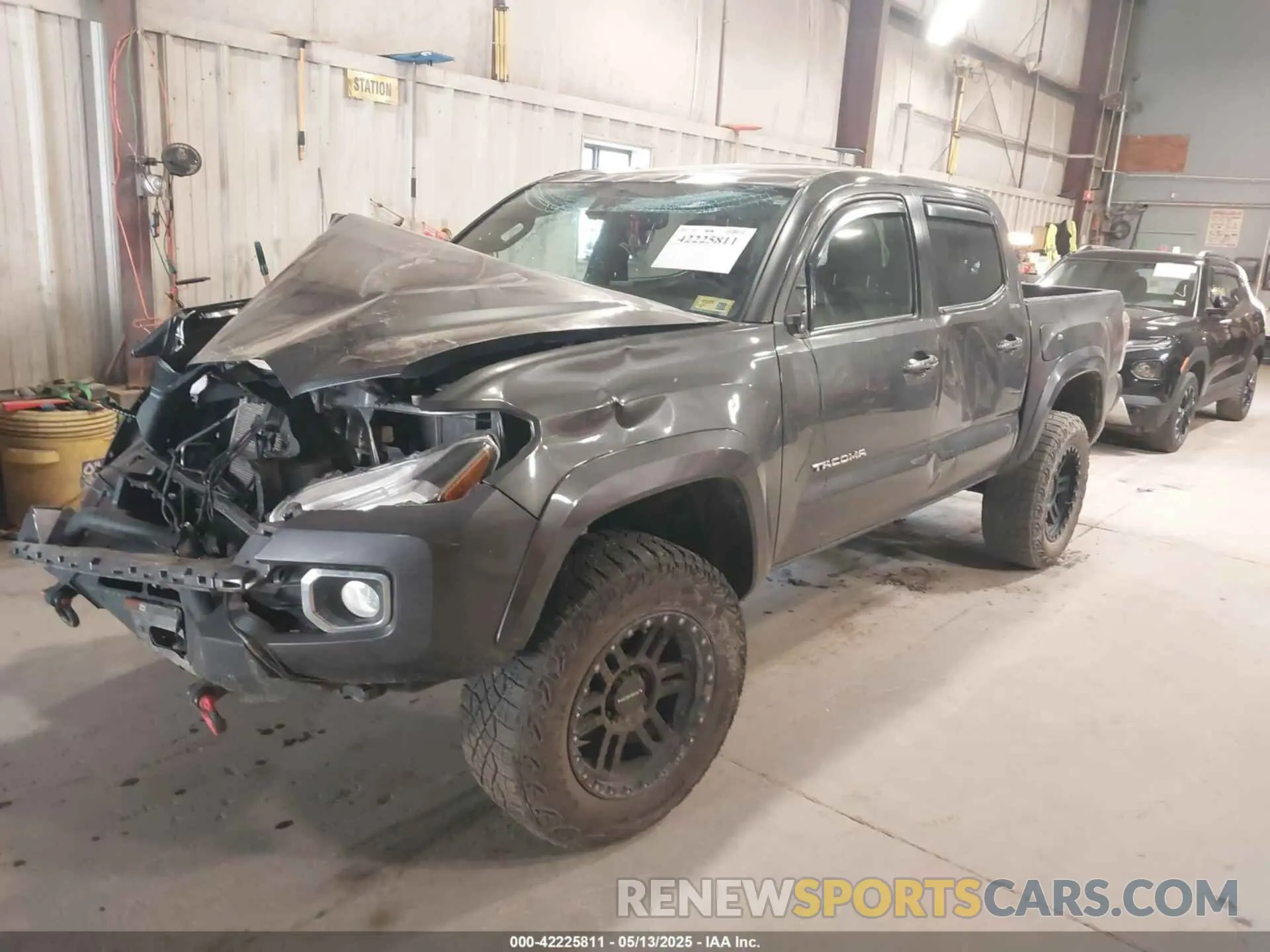 2 Photograph of a damaged car 3TMGZ5AN6KM207309 TOYOTA TACOMA 2019