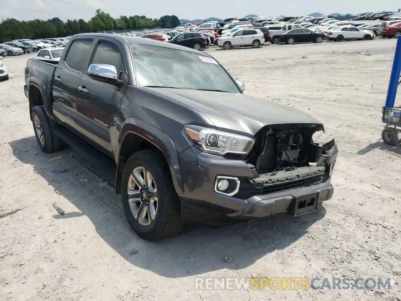 1 Photograph of a damaged car 3TMGZ5AN7KM278423 TOYOTA TACOMA 2019