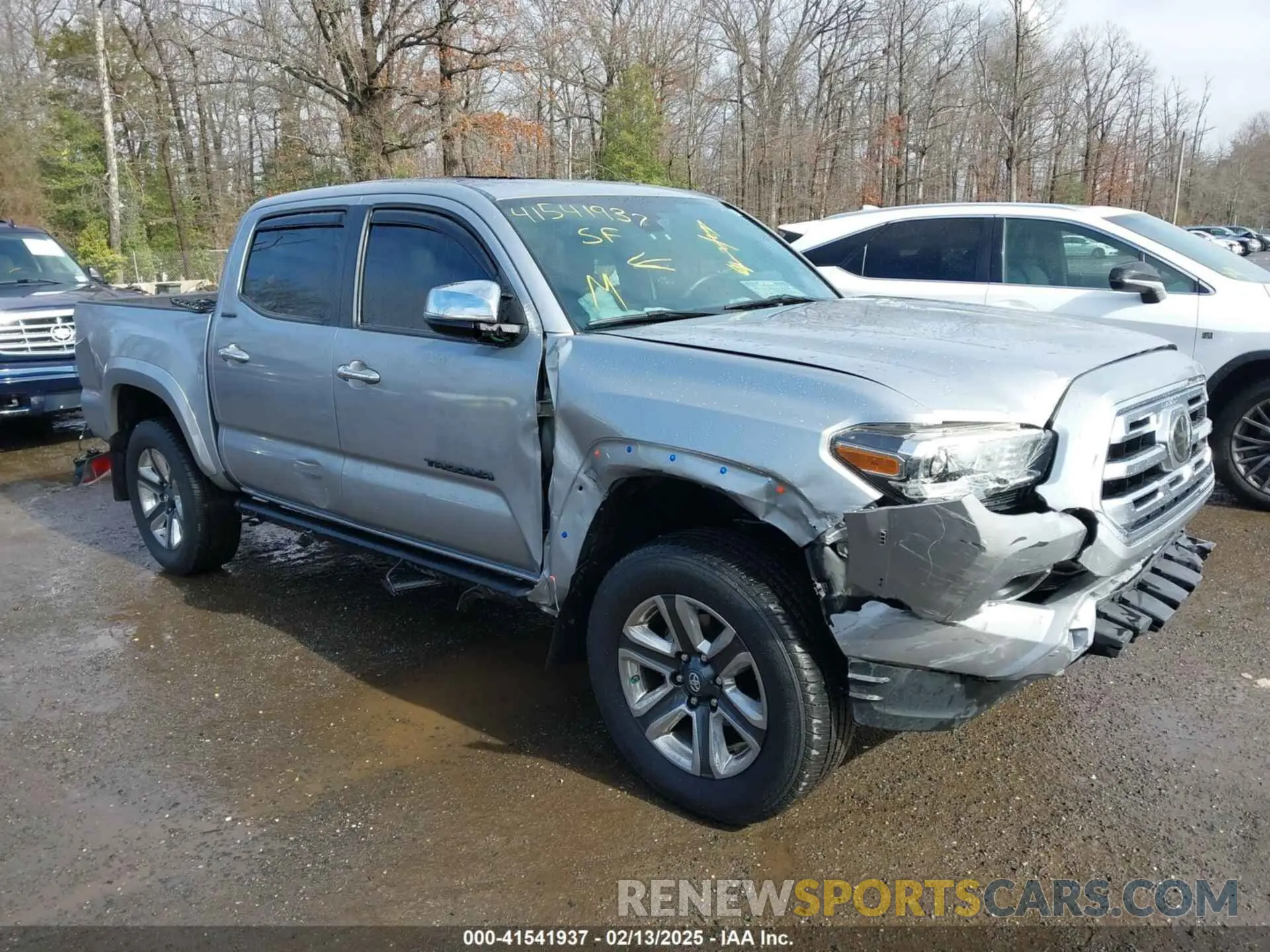 1 Photograph of a damaged car 3TMGZ5AN7KM287140 TOYOTA TACOMA 2019