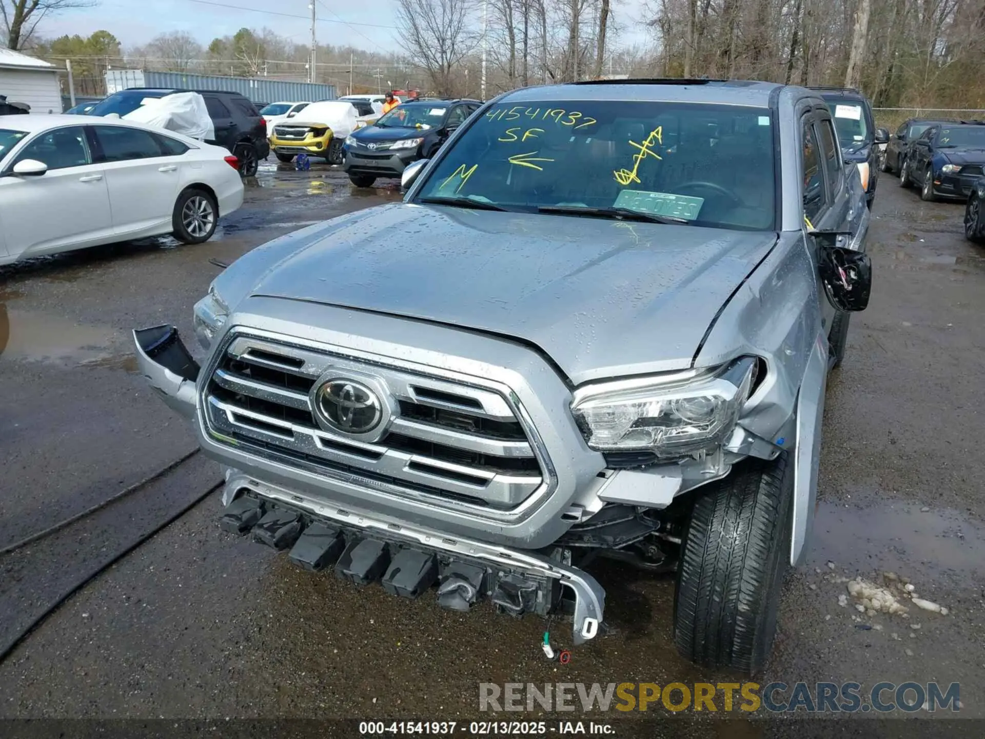 6 Photograph of a damaged car 3TMGZ5AN7KM287140 TOYOTA TACOMA 2019