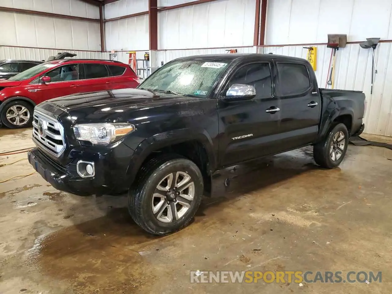 1 Photograph of a damaged car 3TMGZ5AN8KM263347 TOYOTA TACOMA 2019