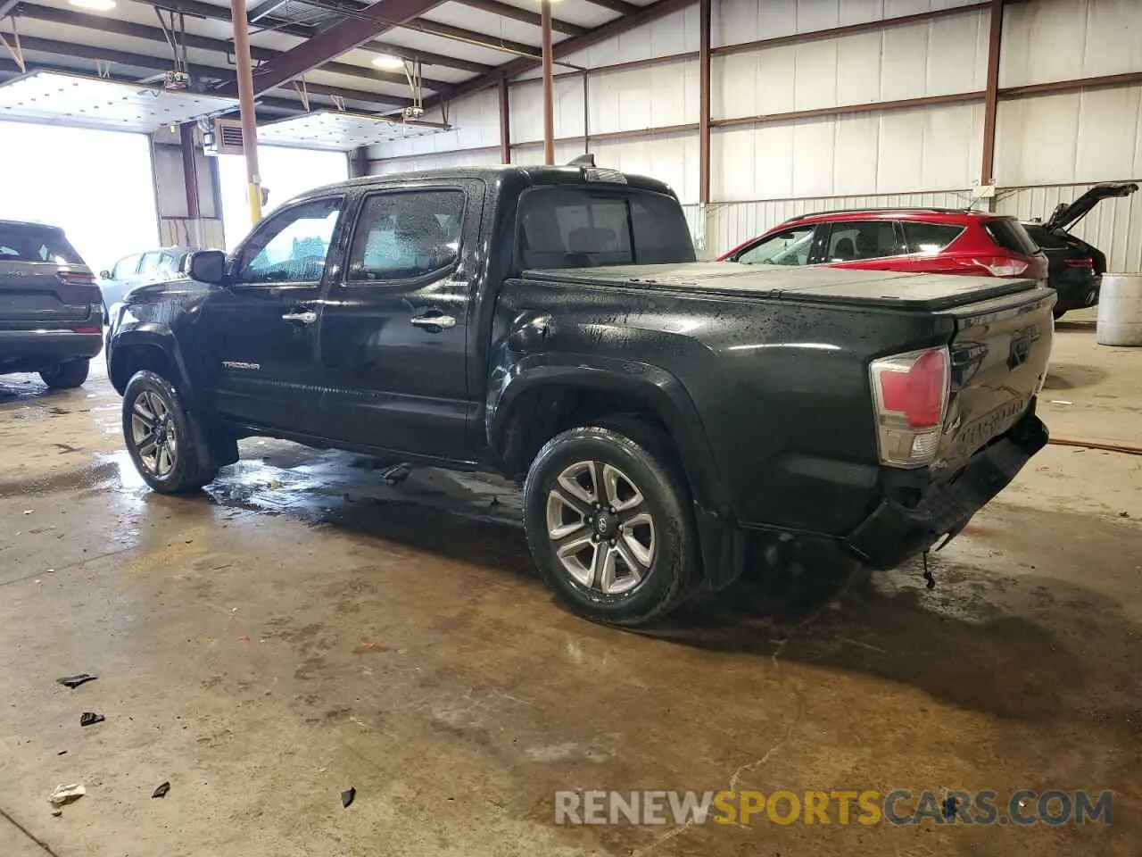 2 Photograph of a damaged car 3TMGZ5AN8KM263347 TOYOTA TACOMA 2019