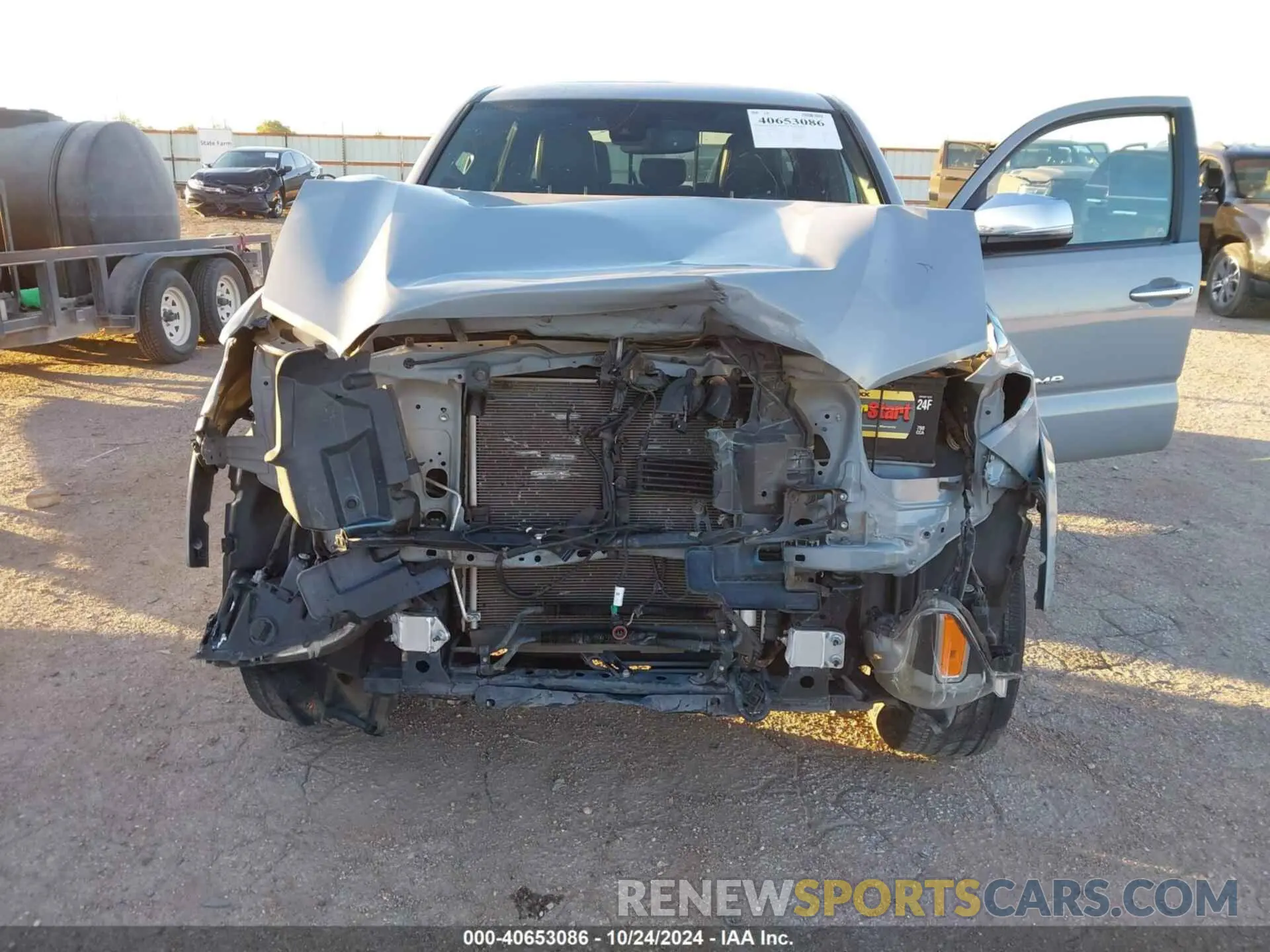 6 Photograph of a damaged car 3TMGZ5ANXKM211041 TOYOTA TACOMA 2019