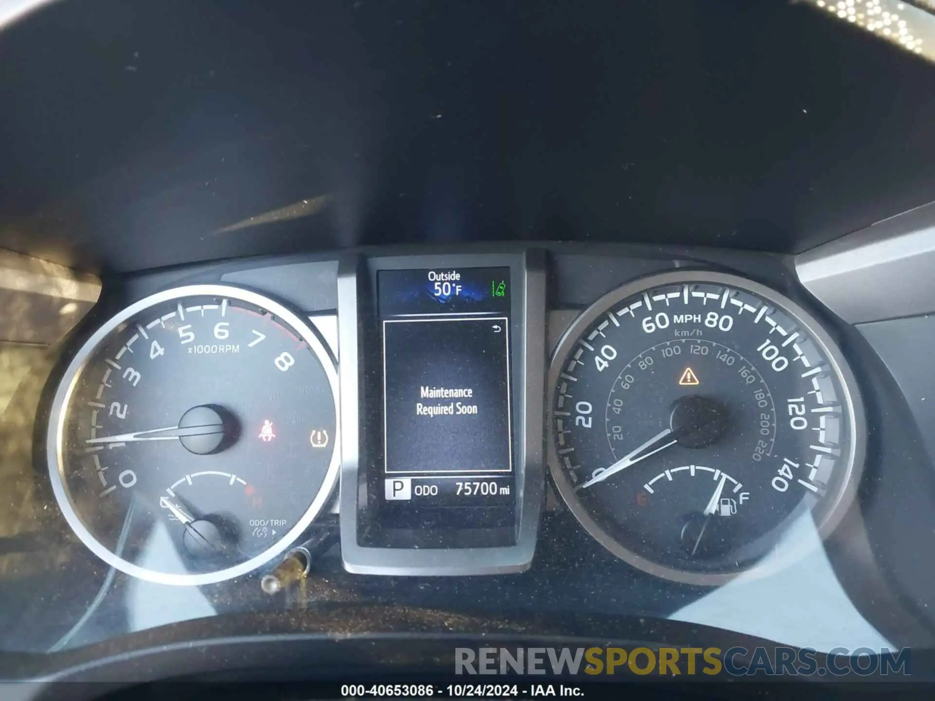 7 Photograph of a damaged car 3TMGZ5ANXKM211041 TOYOTA TACOMA 2019