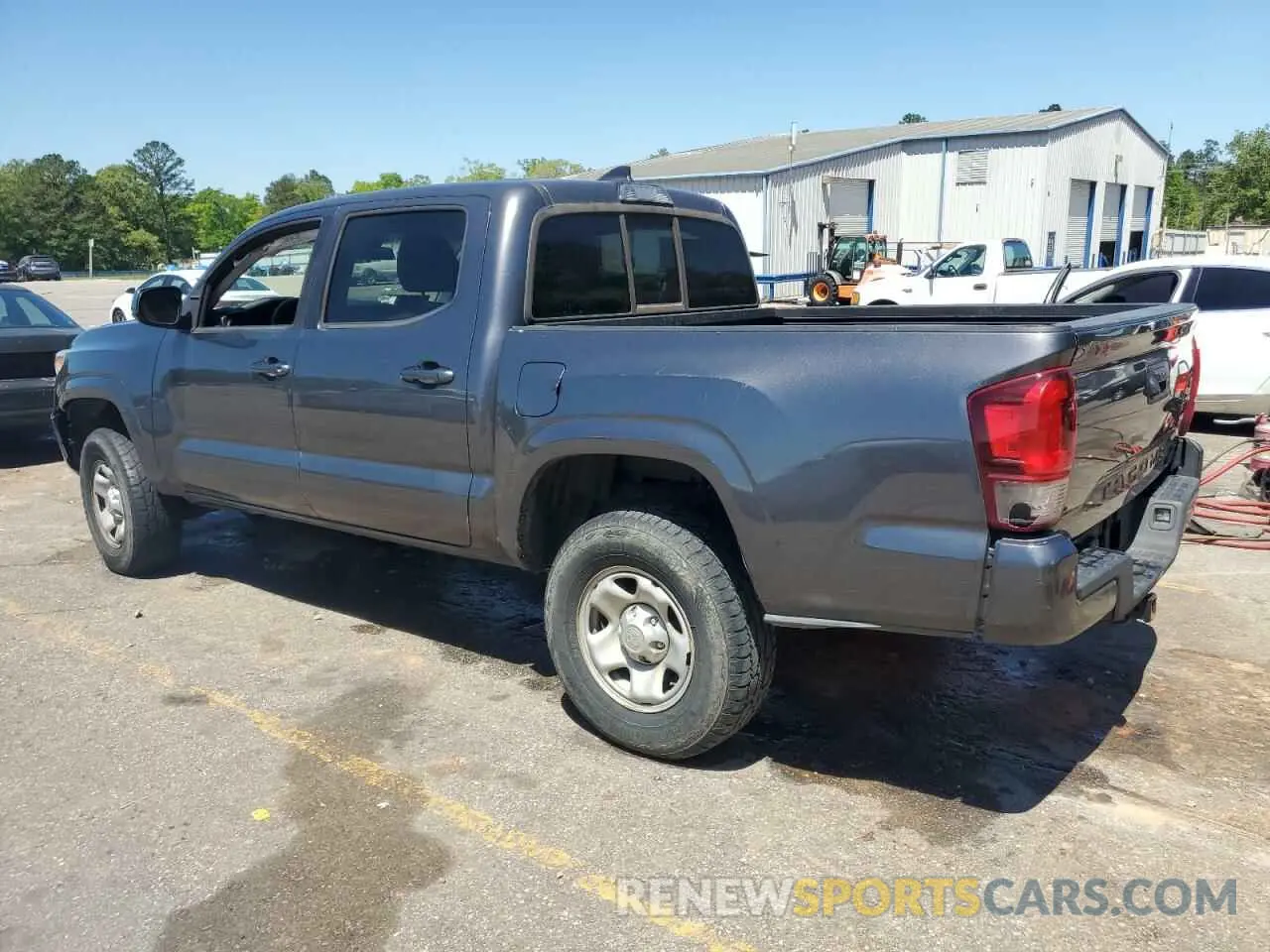 2 Photograph of a damaged car 5TFAX5GN0KX149761 TOYOTA TACOMA 2019