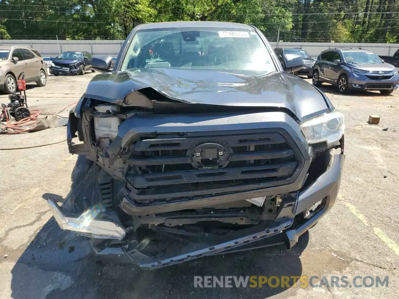 5 Photograph of a damaged car 5TFAX5GN0KX149761 TOYOTA TACOMA 2019
