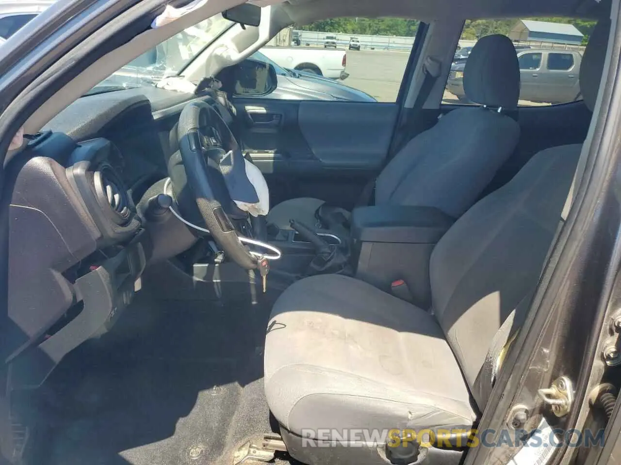 7 Photograph of a damaged car 5TFAX5GN0KX149761 TOYOTA TACOMA 2019