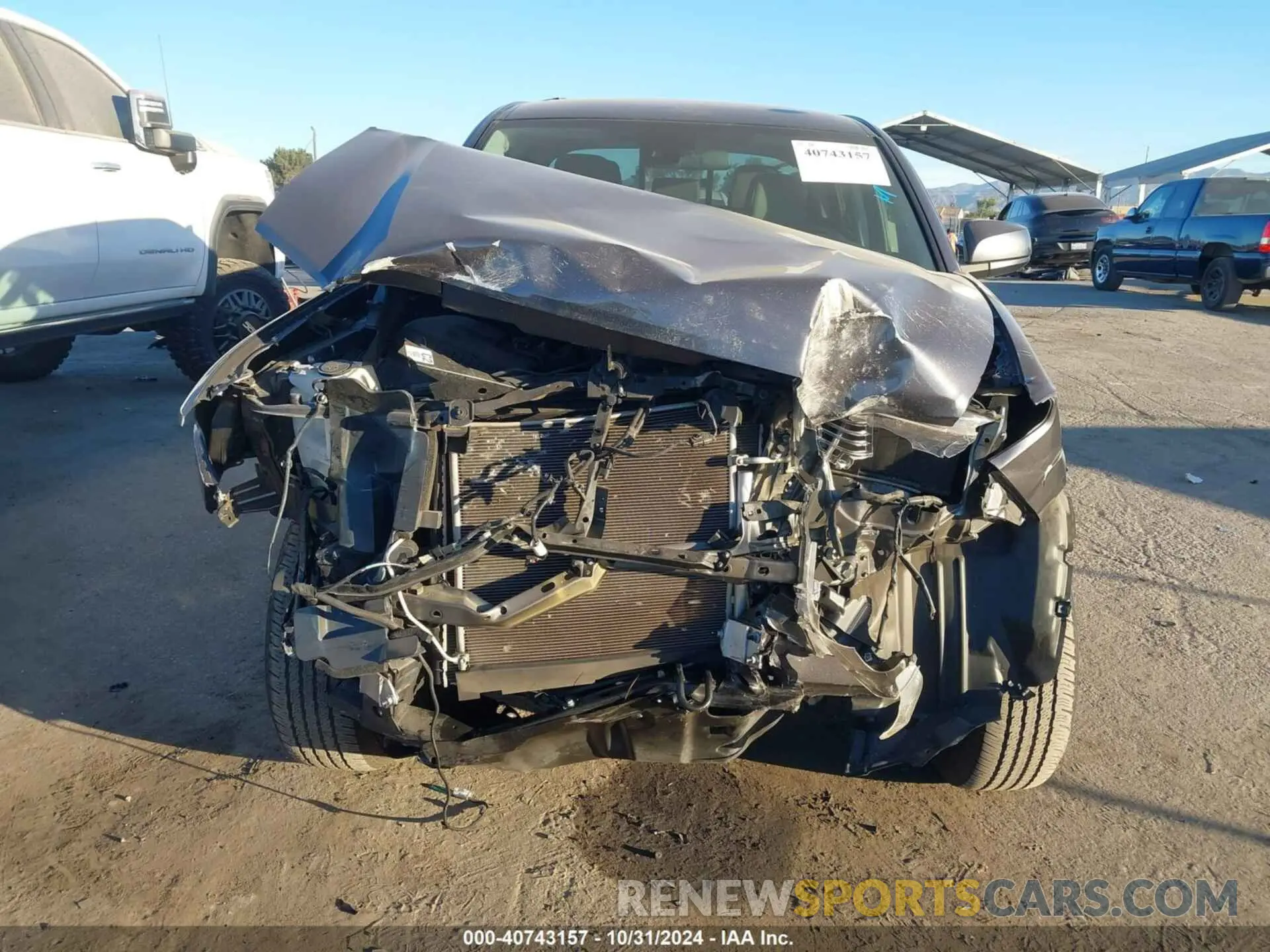13 Photograph of a damaged car 5TFAX5GN0KX155737 TOYOTA TACOMA 2019